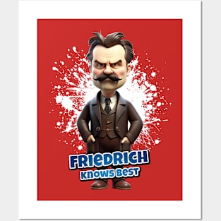 Friedrich Nietzsche knows best Posters and Art